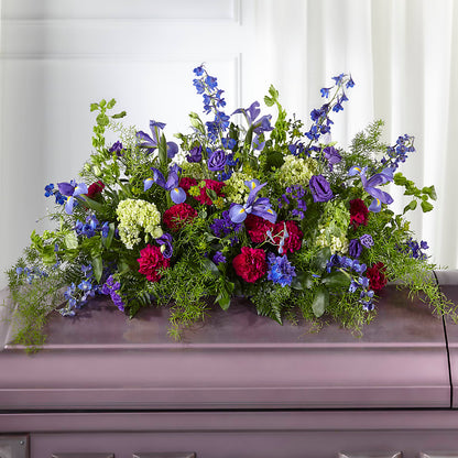 Always Treasured Casket Spray –  Alachua Flowers, Alachua FL