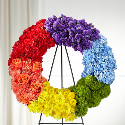 Circle of Love Wreath –  Alachua Flowers, Alachua FL