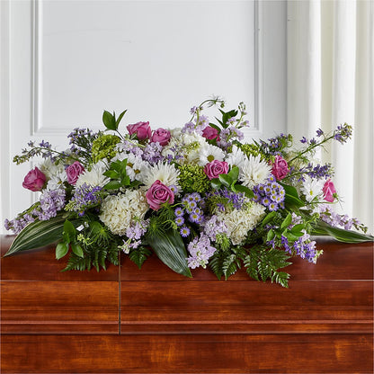 Meadows of Serenity Casket Spray –  Alachua Flowers, Alachua FL