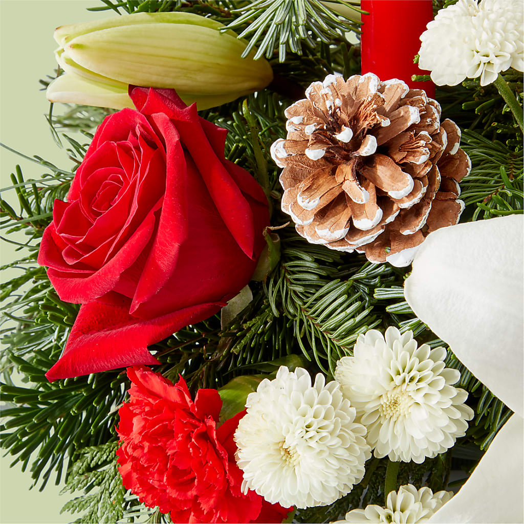 Seasonal Festivities Centerpiece –  Alachua Flowers, Alachua FL