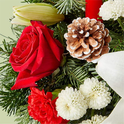 Seasonal Festivities Centerpiece –  Alachua Flowers, Alachua FL