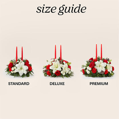 Seasonal Festivities Centerpiece –  Alachua Flowers, Alachua FL