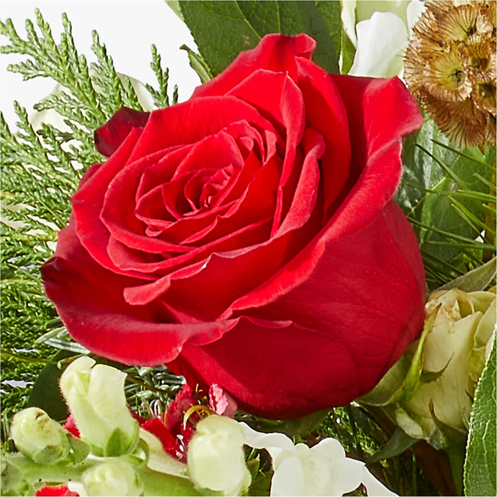 Deck the Halls Bouquet –  Alachua Flowers, Alachua FL