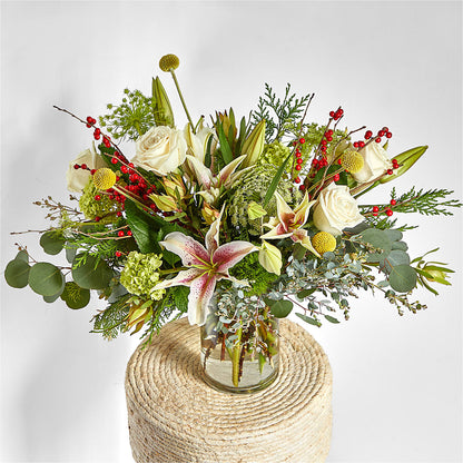 Berry & Bright Bouquet –  Alachua Flowers, Alachua FL