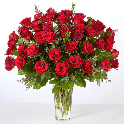 Forever Yours Fifty Stem Red Rose Bouquet –  Alachua Flowers, Alachua FL